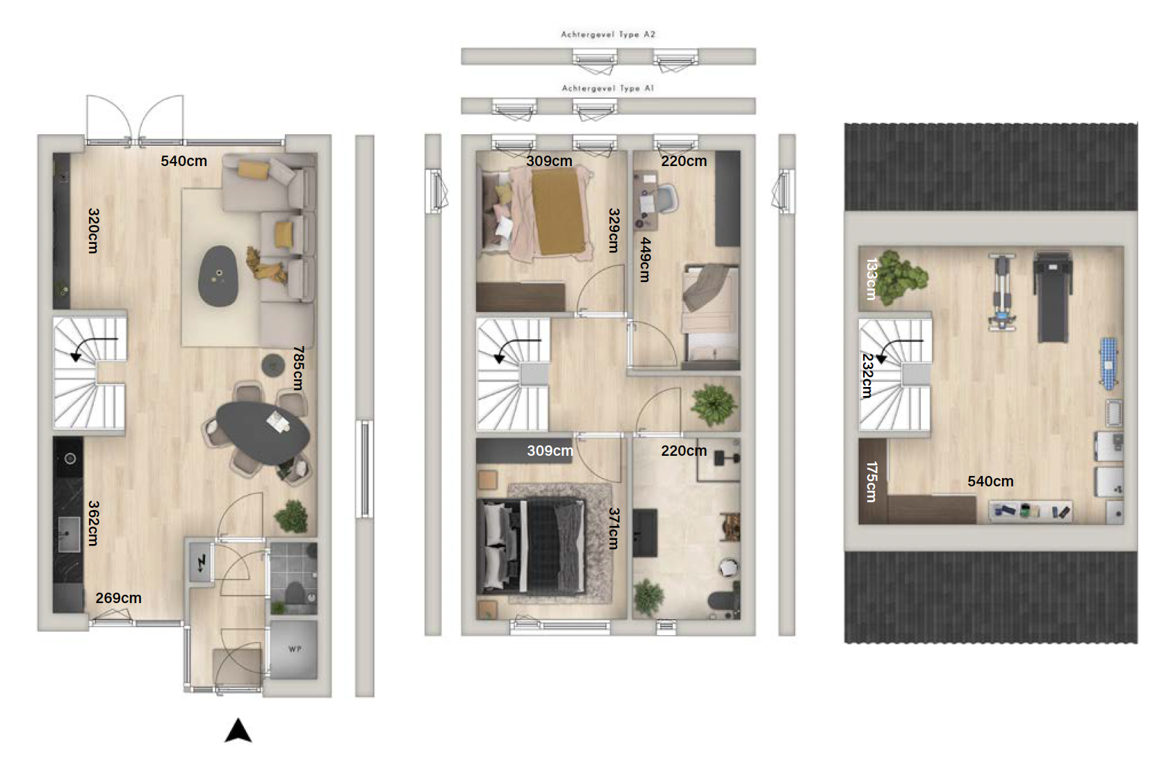 Plattegrond het Eekhoornnest Welnest